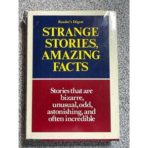 Vintage 1976 Strange Stories Amazing Facts Reader's Digest Book